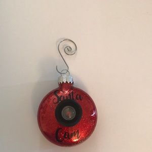 Santa cam ornament